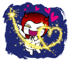 DerDer the Naughty Little Devil sticker #1431736