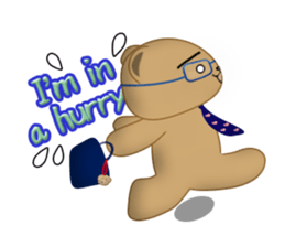 Businessbear Ku-tan (English Ver.) sticker #1431980