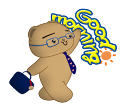 Businessbear Ku-tan (English Ver.) sticker #1431982