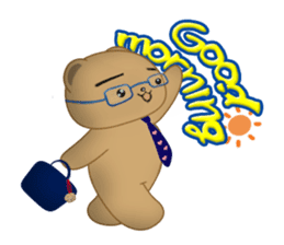 Businessbear Ku-tan (English Ver.) sticker #1431982