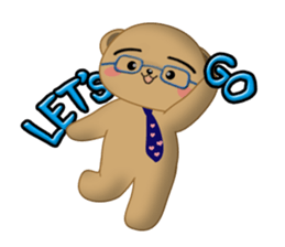 Businessbear Ku-tan (English Ver.) sticker #1431983