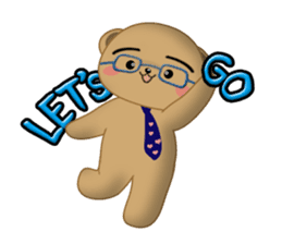 Businessbear Ku-tan (English Ver.) sticker #1431983
