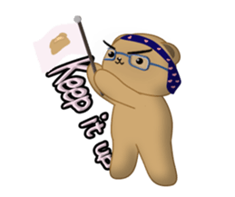 Businessbear Ku-tan (English Ver.) sticker #1431984