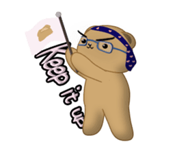 Businessbear Ku-tan (English Ver.) sticker #1431984
