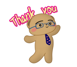 Businessbear Ku-tan (English Ver.) sticker #1431985