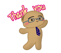 Businessbear Ku-tan (English Ver.) sticker #1431985