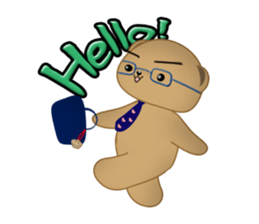 Businessbear Ku-tan (English Ver.) sticker #1431986