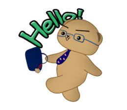 Businessbear Ku-tan (English Ver.) sticker #1431986