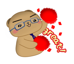 Businessbear Ku-tan (English Ver.) sticker #1431992