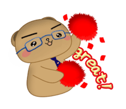 Businessbear Ku-tan (English Ver.) sticker #1431992