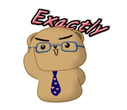 Businessbear Ku-tan (English Ver.) sticker #1431994
