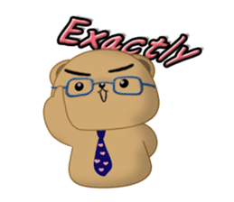 Businessbear Ku-tan (English Ver.) sticker #1431994