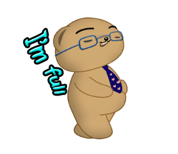 Businessbear Ku-tan (English Ver.) sticker #1431996
