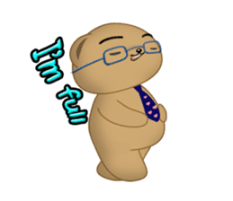 Businessbear Ku-tan (English Ver.) sticker #1431996