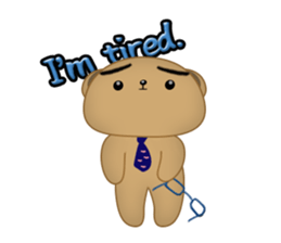 Businessbear Ku-tan (English Ver.) sticker #1431997