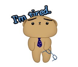 Businessbear Ku-tan (English Ver.) sticker #1431997