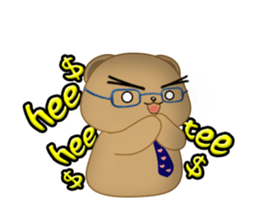 Businessbear Ku-tan (English Ver.) sticker #1432000
