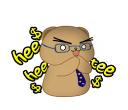 Businessbear Ku-tan (English Ver.) sticker #1432000