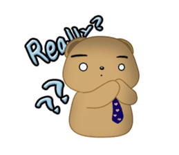 Businessbear Ku-tan (English Ver.) sticker #1432001