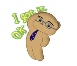 Businessbear Ku-tan (English Ver.) sticker #1432002