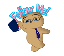Businessbear Ku-tan (English Ver.) sticker #1432003