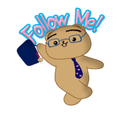 Businessbear Ku-tan (English Ver.) sticker #1432003