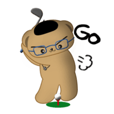 Businessbear Ku-tan (English Ver.) sticker #1432008