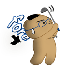 Businessbear Ku-tan (English Ver.) sticker #1432009