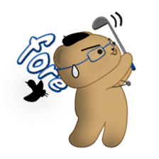 Businessbear Ku-tan (English Ver.) sticker #1432009