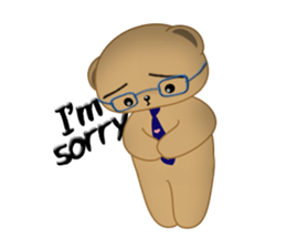 Businessbear Ku-tan (English Ver.) sticker #1432010