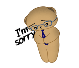 Businessbear Ku-tan (English Ver.) sticker #1432010