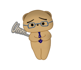 Businessbear Ku-tan (English Ver.) sticker #1432015