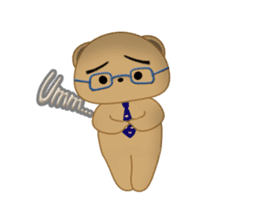 Businessbear Ku-tan (English Ver.) sticker #1432015