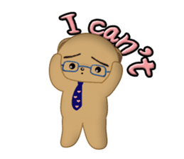 Businessbear Ku-tan (English Ver.) sticker #1432016