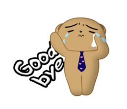 Businessbear Ku-tan (English Ver.) sticker #1432017