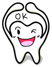 Cute characters of teeth ~Hakata Ver.~ sticker #1432060