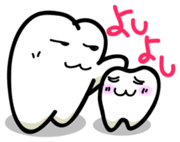 Cute characters of teeth ~Hakata Ver.~ sticker #1432076