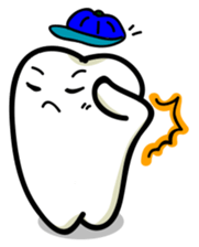 Cute characters of teeth ~Hakata Ver.~ sticker #1432082