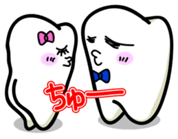 Cute characters of teeth ~Hakata Ver.~ sticker #1432088
