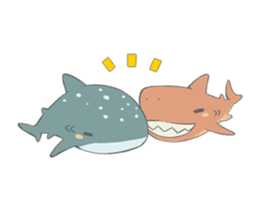 Shark and Whale Shark sticker #1432140