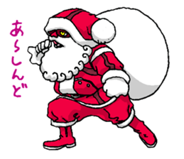 Santa Claus number 5 sticker #1432383