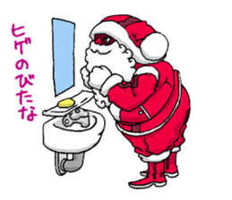 Santa Claus number 5 sticker #1432395