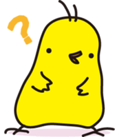 Soliloquy of chick sticker #1432419