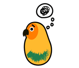 Parakeet Caterpillar sticker #1433052