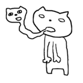 rakugaki neko sticker #1433302