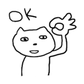 rakugaki neko sticker #1433303