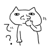 rakugaki neko sticker #1433311