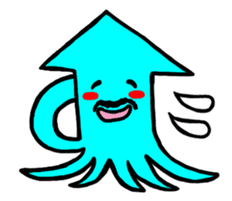 Squid beard sticker #1433429