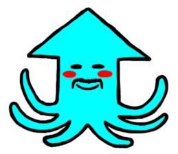 Squid beard sticker #1433445