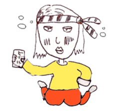 Handwriting Sticker sticker #1434046